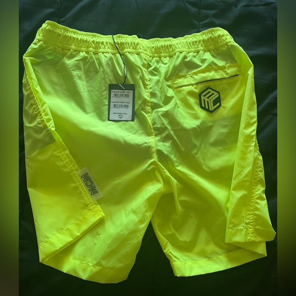 MCM Neon Swim Shorts (2XL) Orig.$330
